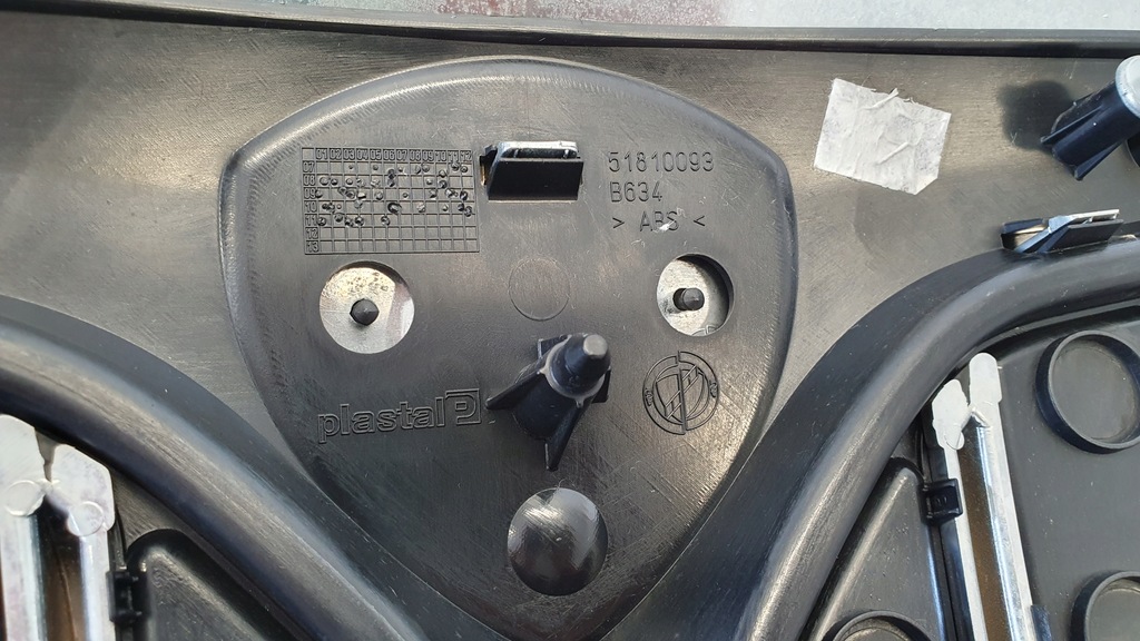 фото №9, Lancia musa lift решітка радіатора решітка радіатора радіатора оригінал