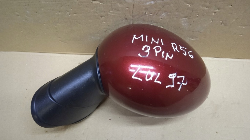 фото №3, Mini cooper r56 дзеркало ліва 3pin