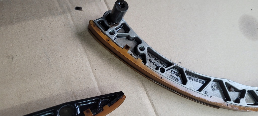 фото №10, A6 c7 4g грм направляющие цепь 3.0 tdi cdu a7 4g a4 b8 q5