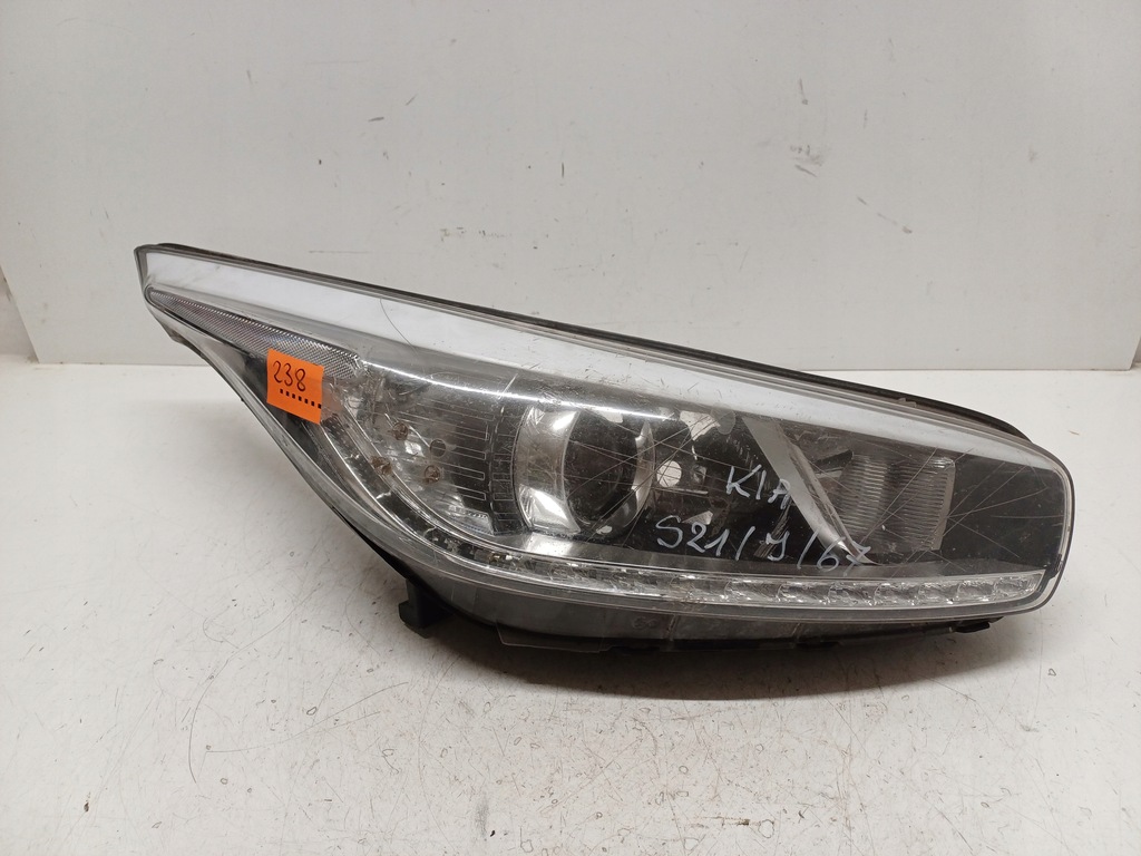фото №9, Kia ceed 2 ii 2012- лампа правая перед na запчасти led