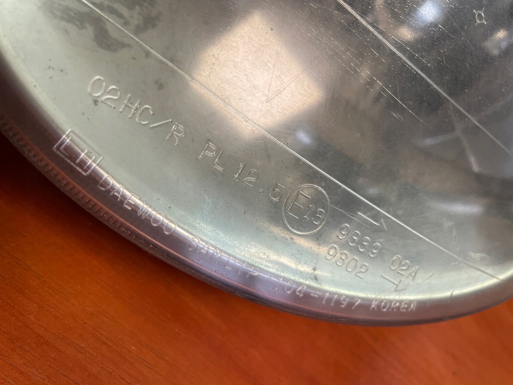 фото №6, Daewoo matiz фара лампа левый перед левая передняя