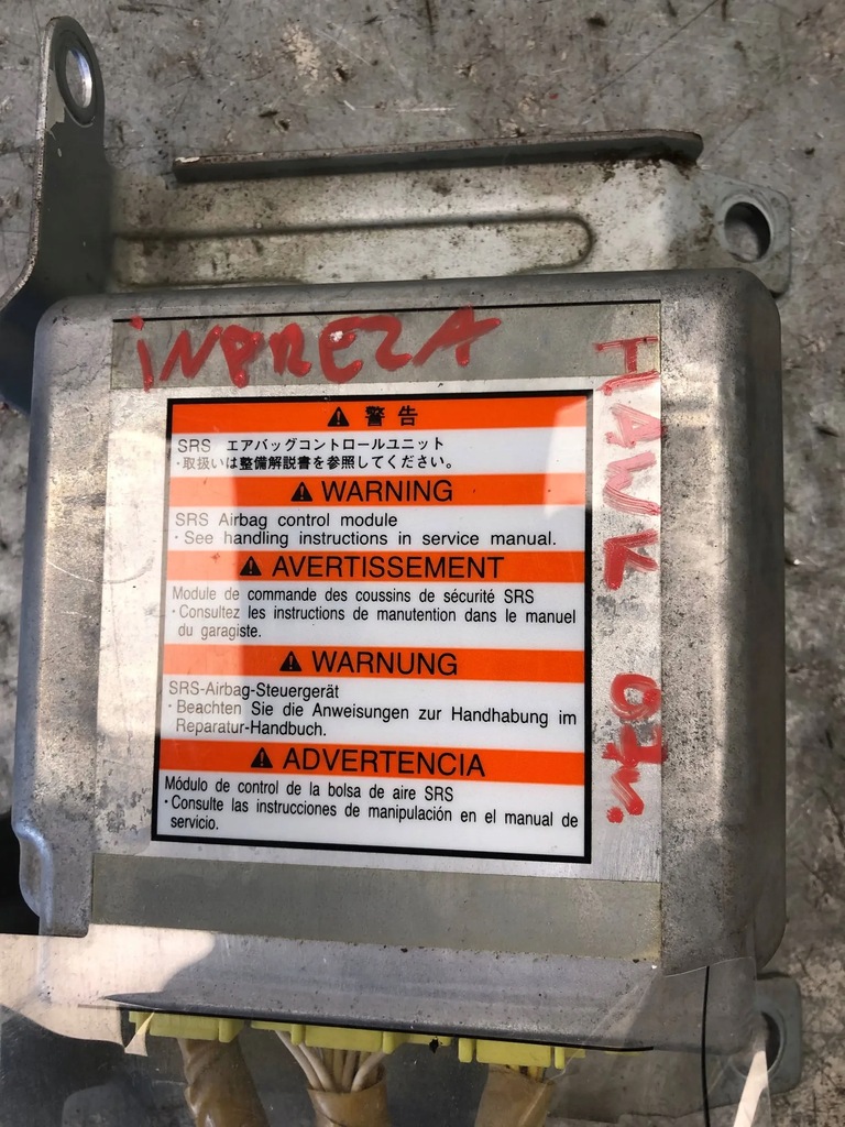 фото №5, Модуль датчик подушка безопасности subaru impreza ii kombi hawkeye 98221fe200