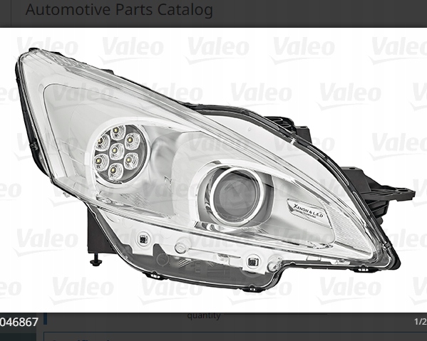 фото №3, Фара peugeot