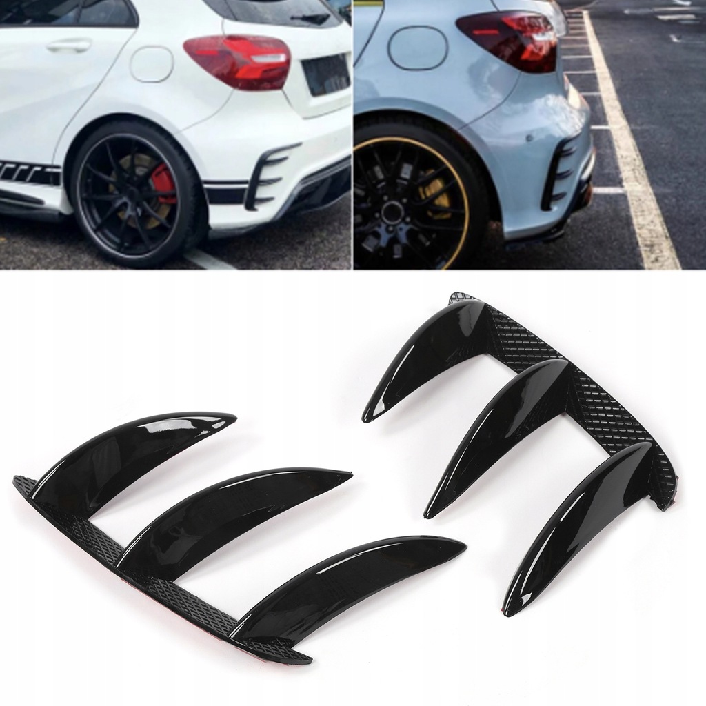 фото №14, 2 szt. заміна заднього бампера канард спліттер