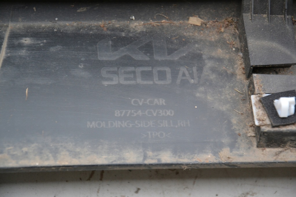 фото №11, Kia ev6 21- молдинг порог левая 87754-cv300 оригинал