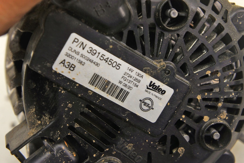 фото №5, Lg021 opel astra k 1.2i генератор 39154505