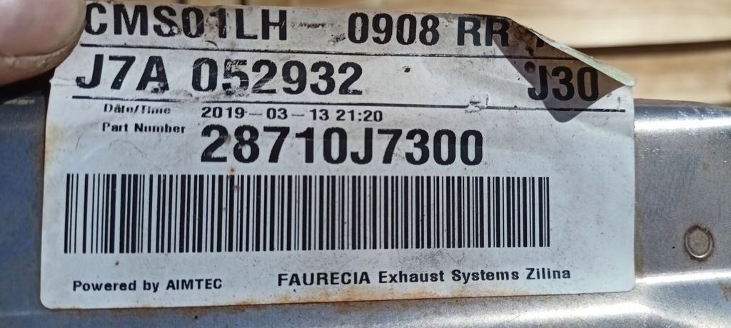 фото №6, Гаситель конечный kia ceed iii 3 18-21rok 28710-j7300