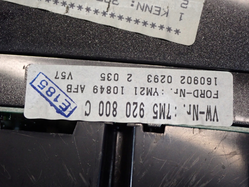 фото №8, Ford galaxy i mk1 00-06 2.0 115km лічильник прилади 7m5920800c