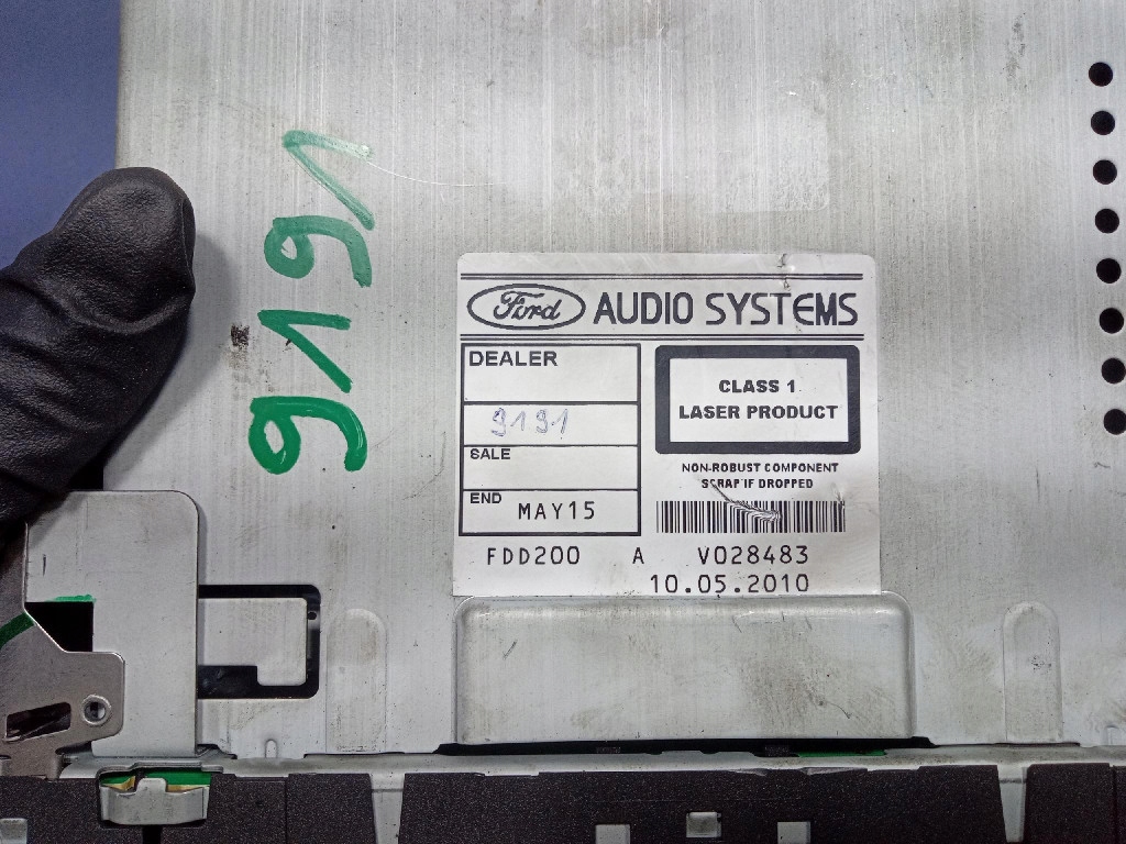 Ford c-max mk1 06- рестайлінг  радіо заводський cd 8m5t18c815dc Недорого