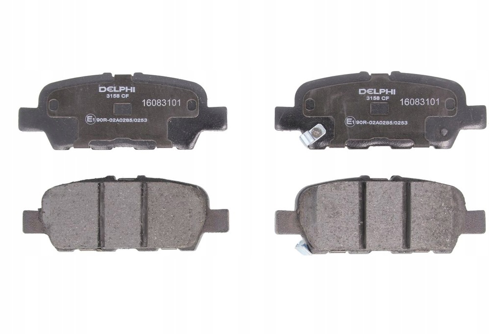 фото №1, Гальмівна колодка гальмівний kpl. delphi lp3158