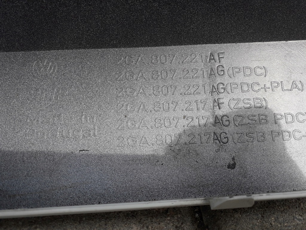 фото №14, Vw t-roc 17- бампер передний 2ga807221af