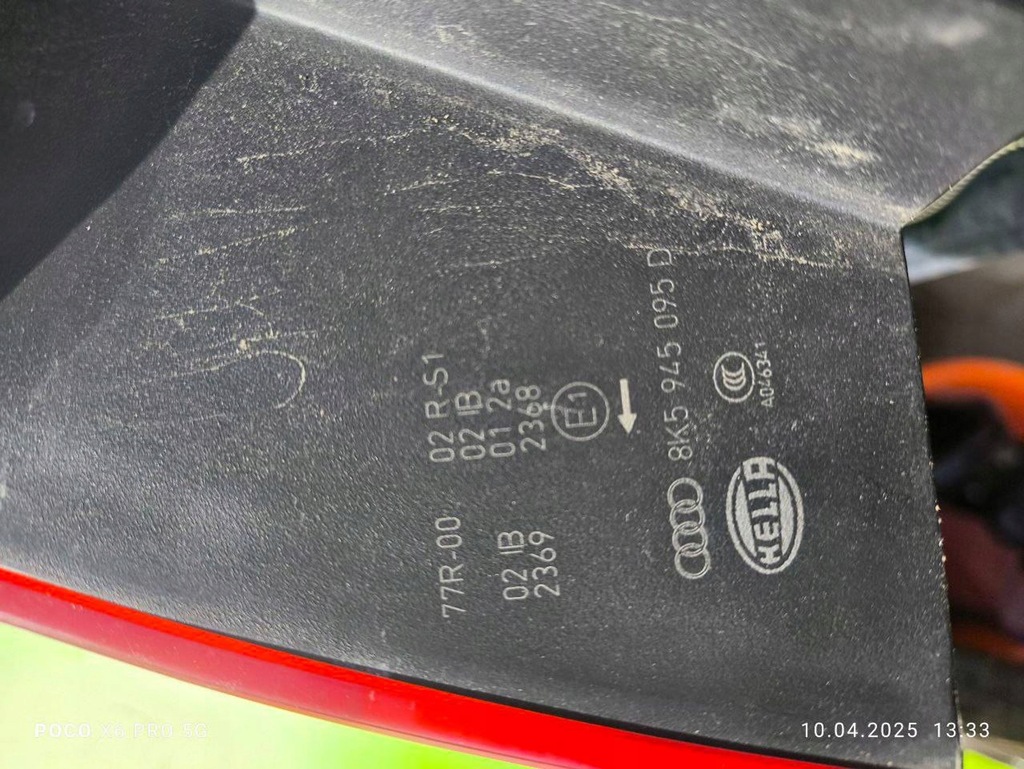 фото №7, Audi a4 s4 b8 8k 2009 задняя сторона левая лампа задняя , 8k5945095d