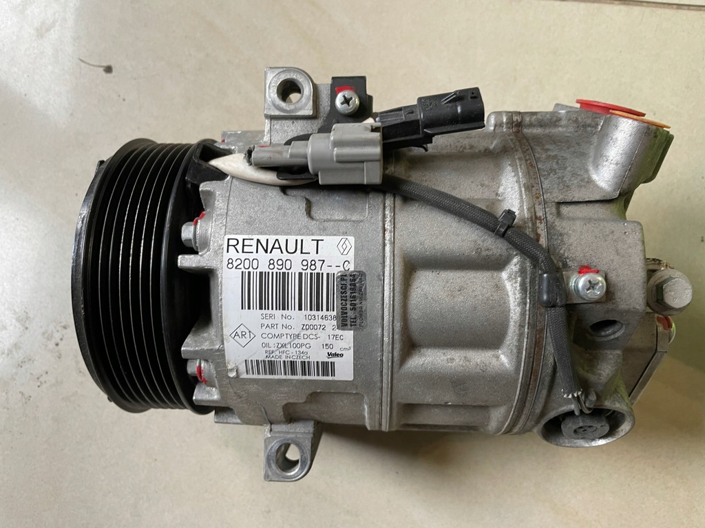 фото №1, Компрессор кондиционера laguna iii 2.0 dci