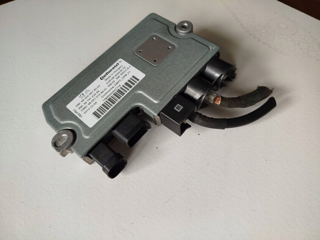 фото №4, Модуль запуск стоп peugeot 3008 ii 9802096780