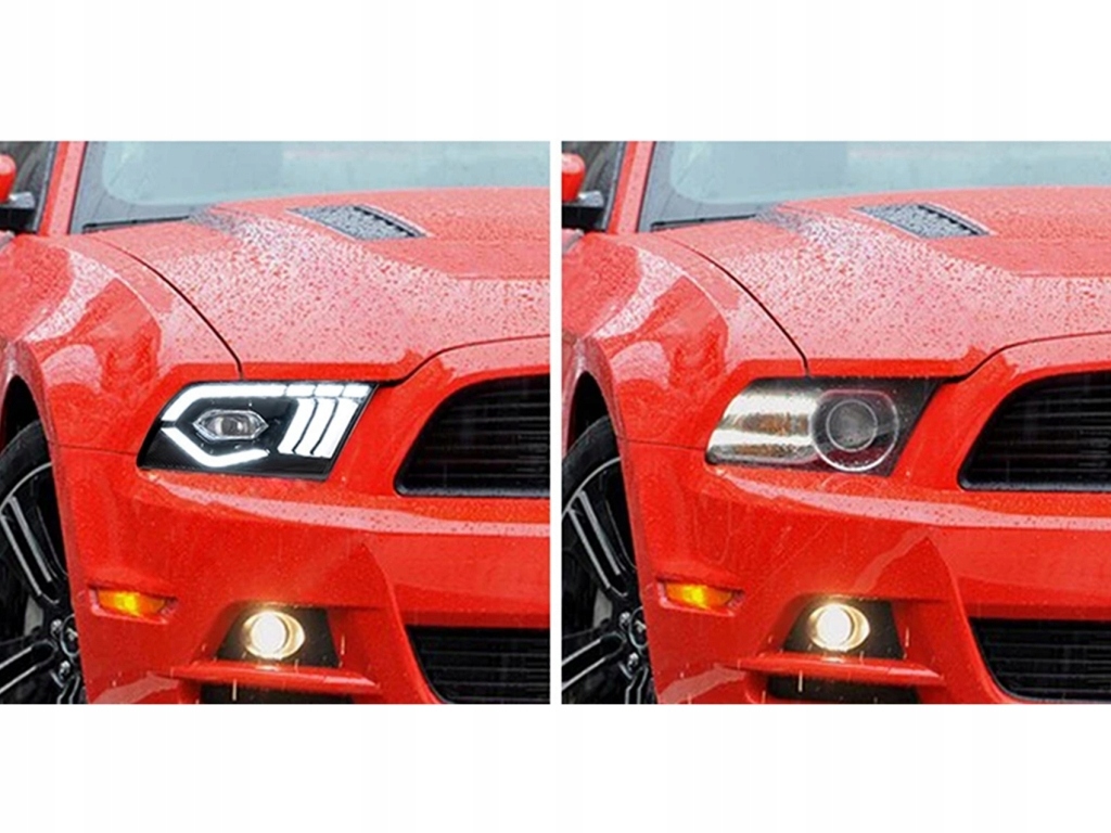 фото №11, Фары led dla ford mustang v 10-14 динамические