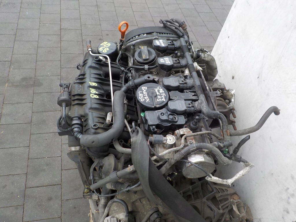 Audi a3 8p 08r 1.8 tfsi 160km двигун bzb комплектний Ціна
