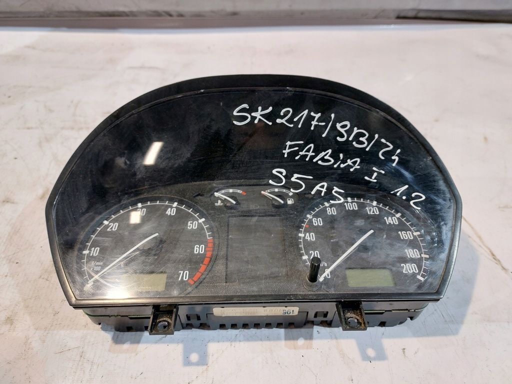 фото №8, Счетчик приборы skoda fabia i 1.2