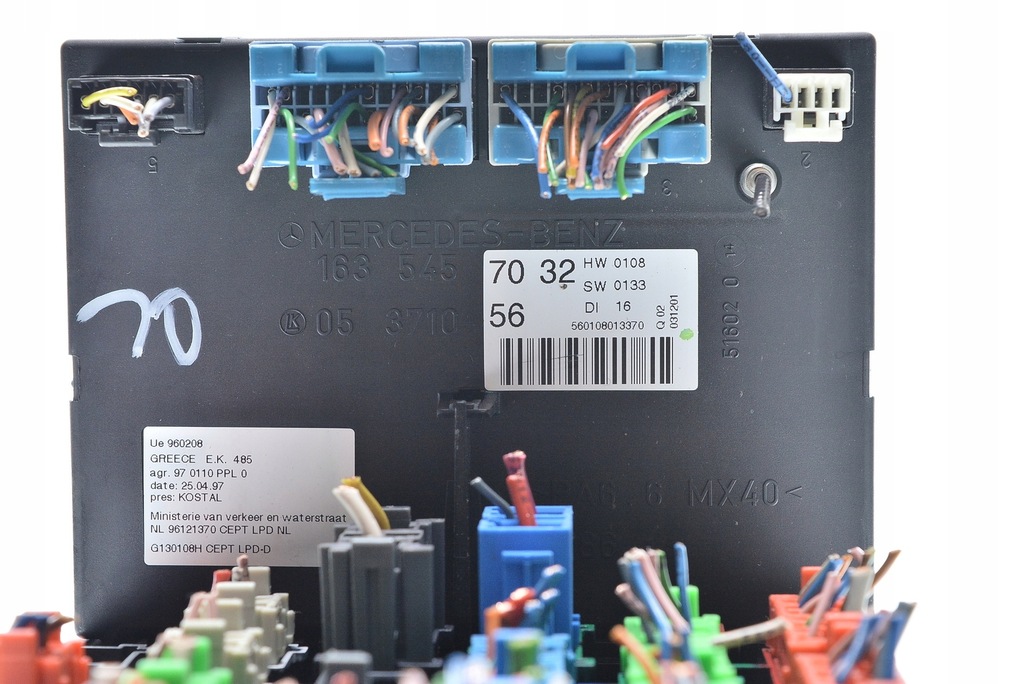 фото №7, Модуль sam mercedes ml w163 1635457032 05371056 1635450205 08200101