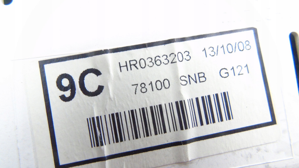 фото №6, Счетчик дисплей honda civic viii 78100-snb-g121