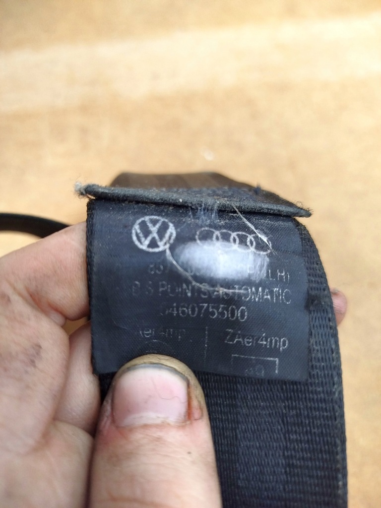 фото №7, Pas безопасности левый перед volkswagen fox