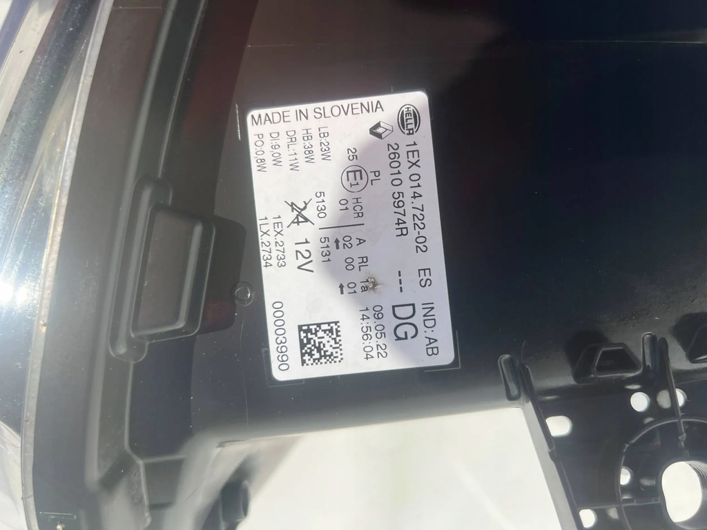 фото №15, Лампа правая nissan primastar ii nv300 eu full led перед передняя