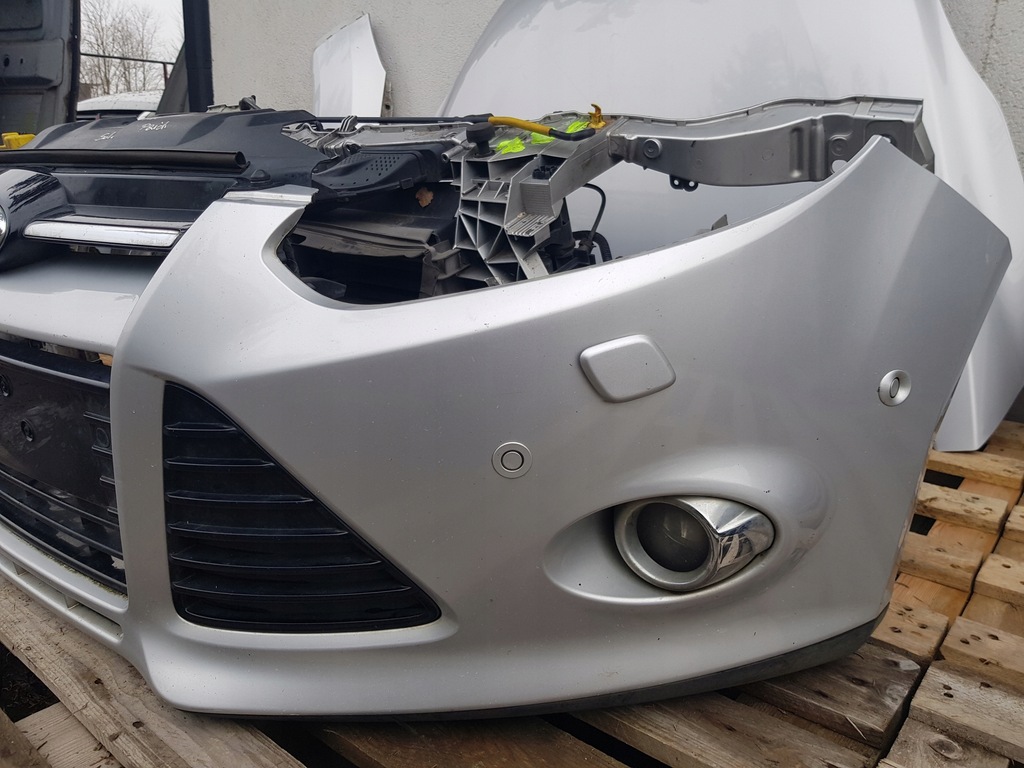 фото №10, Ford focus mk3 2011 перед kompletny бампер капот крила pas підсилювач