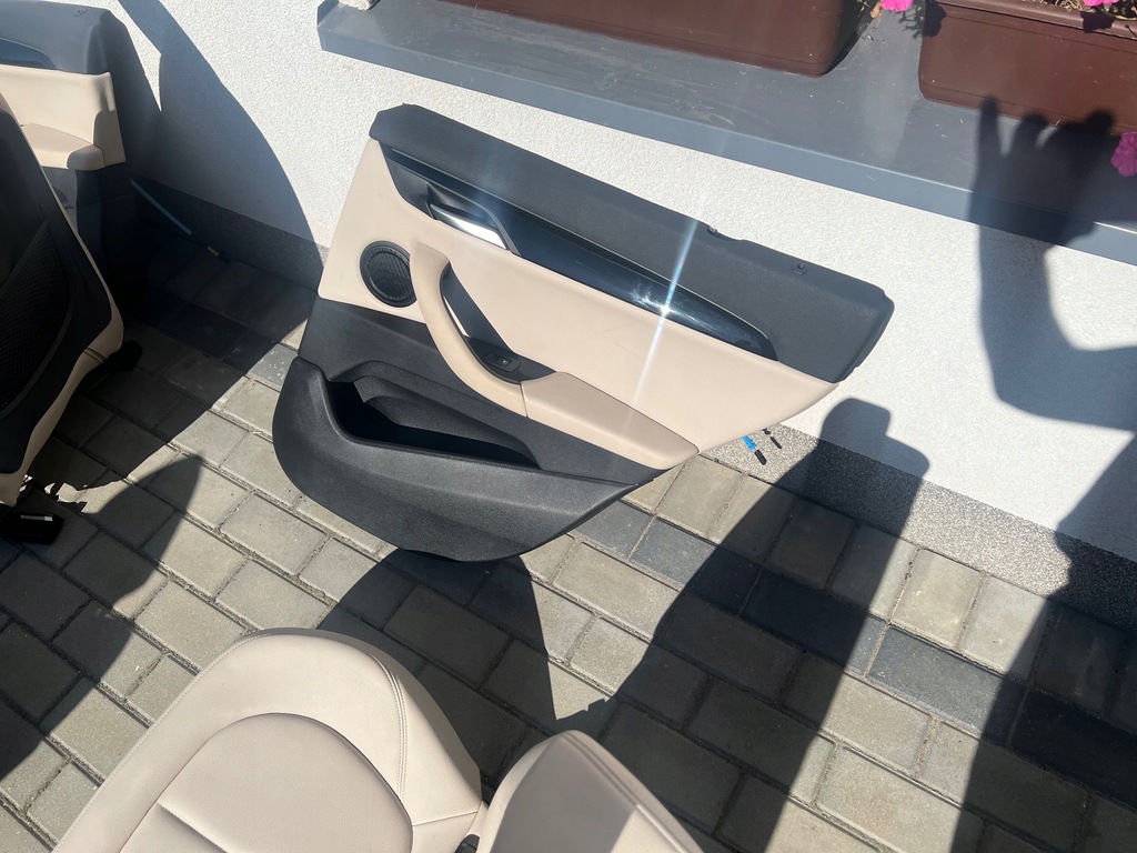 фото №9, Сиденья обшивки заднее сиденье bmw x1 f48 skura oyster