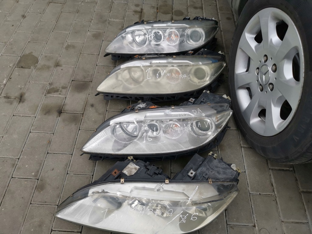 фото №1, Лампа левая перед передняя mazda 6 i gg 02-