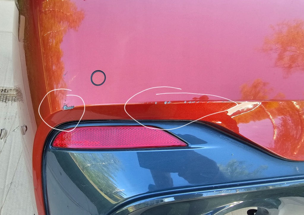 фото №8, Bmw x2 f39 бампер задня задній m-pakiet камера pdc sunset orange c1x