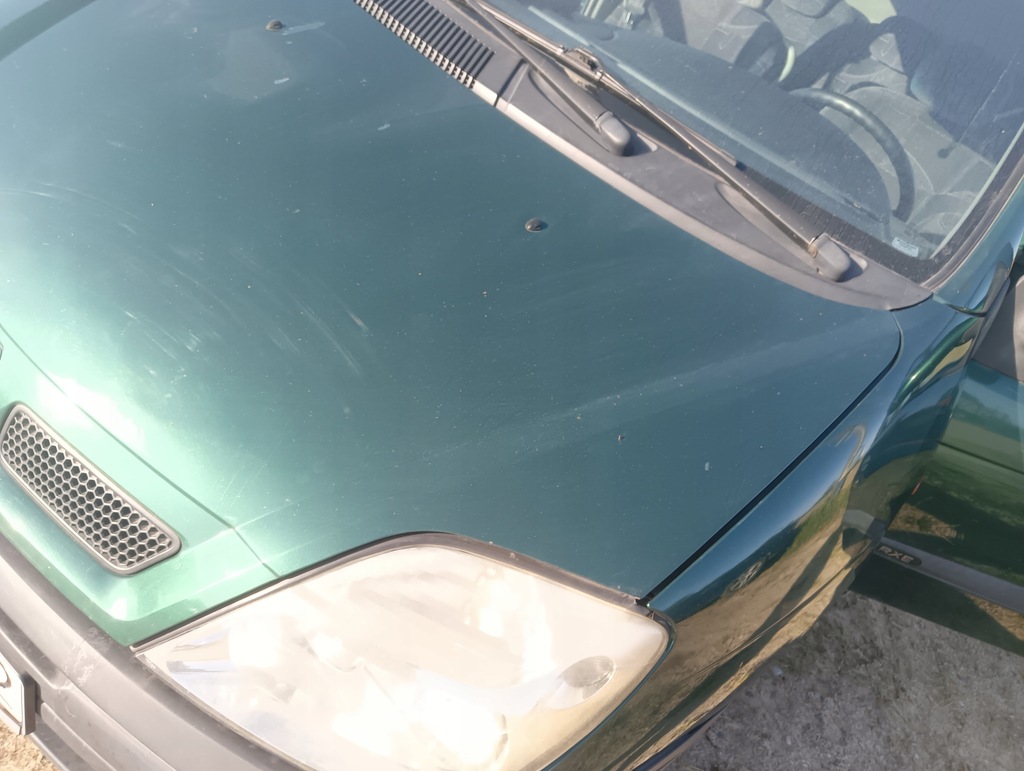 фото №8, Renault scenic i 1 fl 99-03 капот кришка двигуна зелений