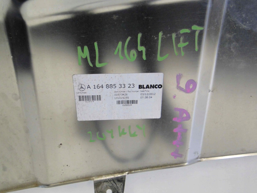 Купить Mercedes ml w164 164 лист спойлер задний bez фаркоп