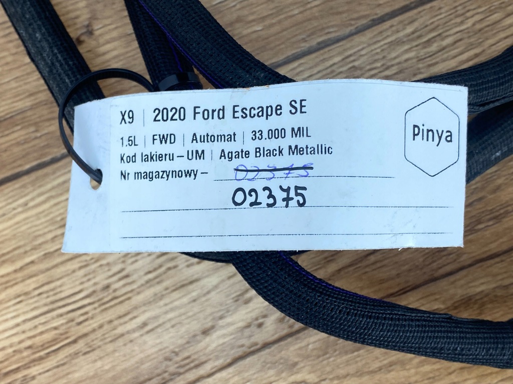 фото №7, Шланг пального паливний ford kuga mk3 2020+ escape usa