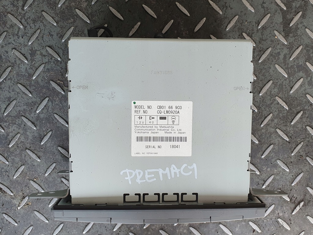 фото №2, Радіо заводський mazda premacy cb01669c0