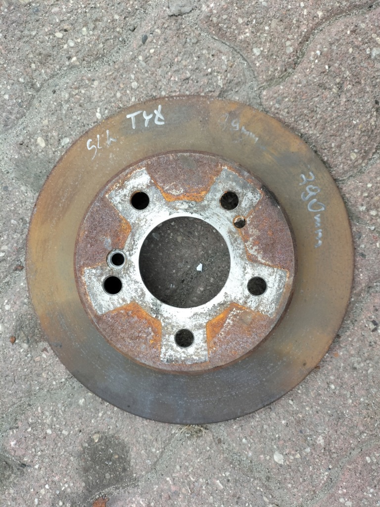 фото №2, Тормозные диски тормозные задняя mercedes slk r170 2,0 k