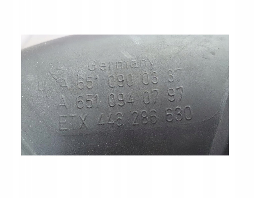 фото №3, W212 w204 2,2cdi труба шланг повітря a651010128