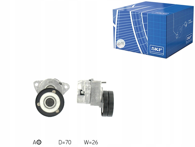 фото №1, Натягувач ремінь клиновий chevrolet captiva corsa epica evanda lacetti