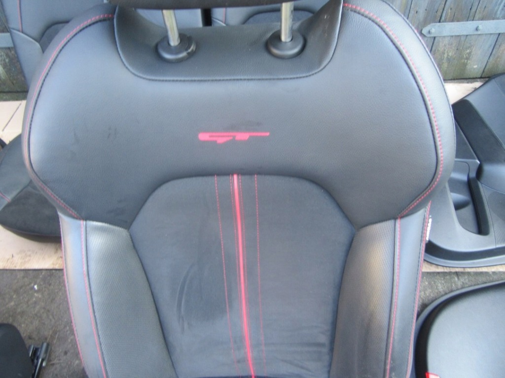 фото №5, Kia ceed iii lift gt hb сиденья заднее сиденье обшивки