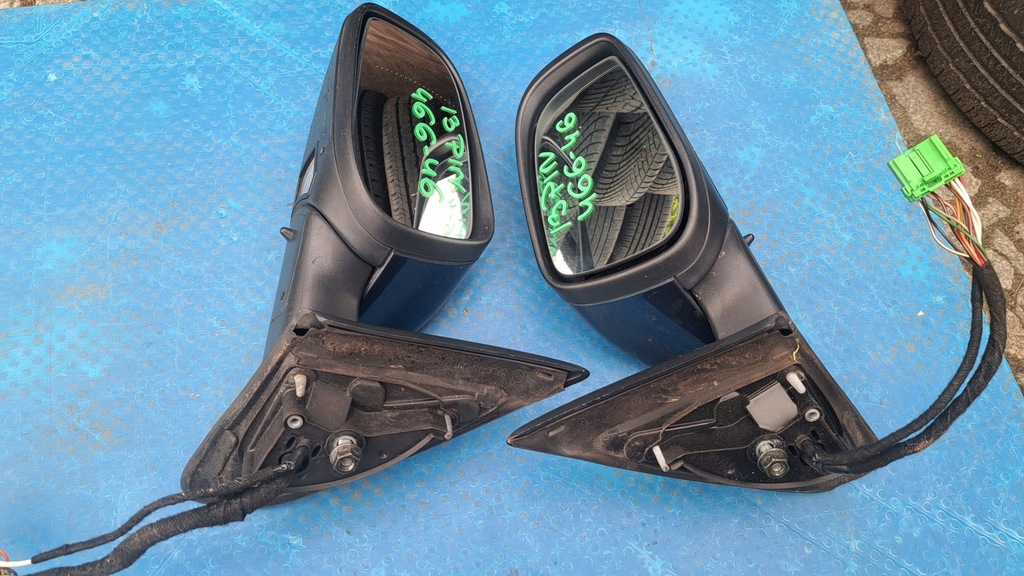 фото №12, Volvo s60 i v70 ii lift 04- зеркало правое левая 13 pin poświetlane складной