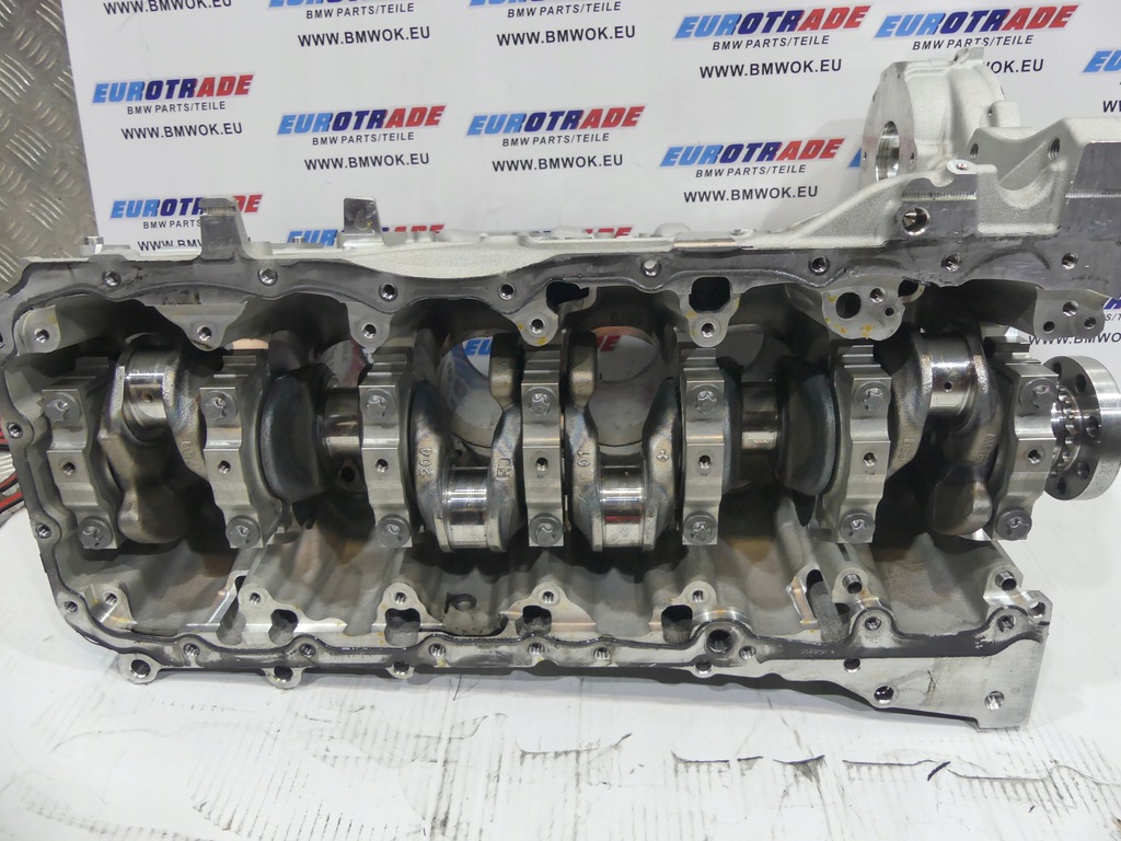 фото №12, Bmw g01 g05 g06 g20 g30 g11 dół двигателя блок поршни wał коленчатый b57d30b