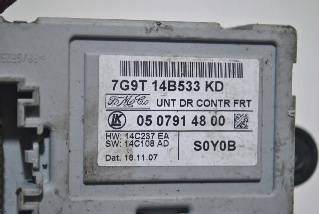 фото №6, Модуль двері лівий перед land rover freelander ii 7g9t14b533kd