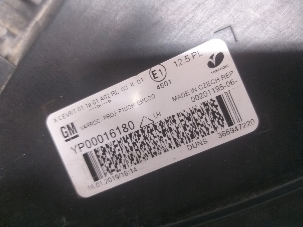 фото №5, Лампа перед левая opel grandland x full led yp00016180