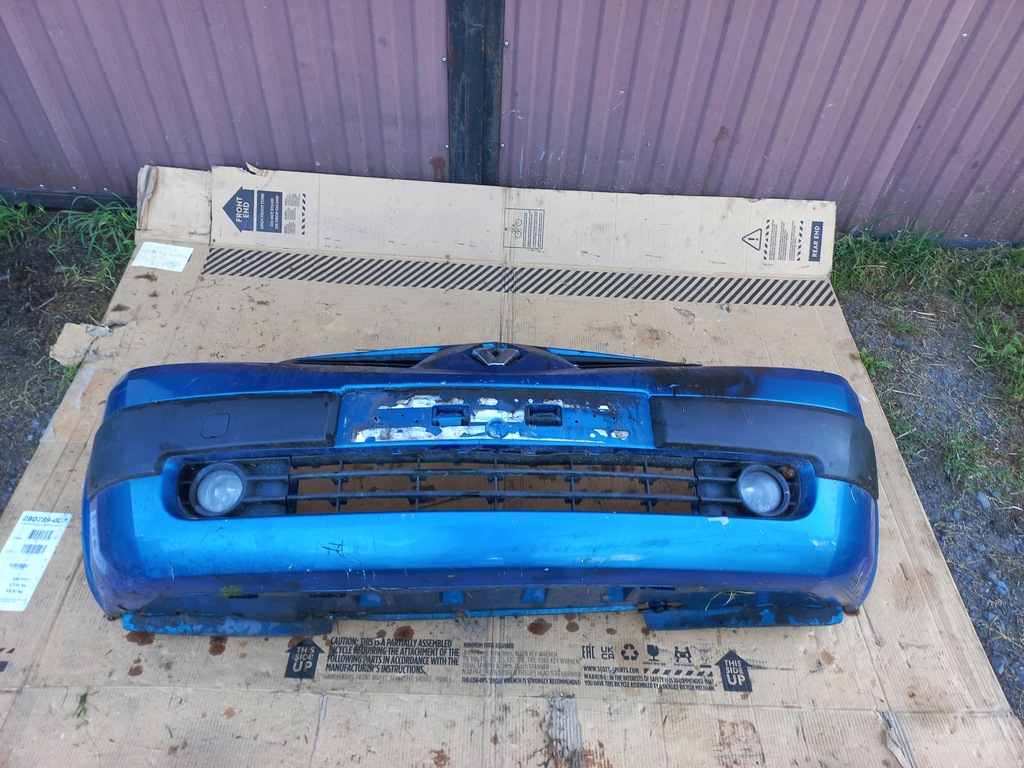 фото №1, Renault megane ii бампер kompletny перед