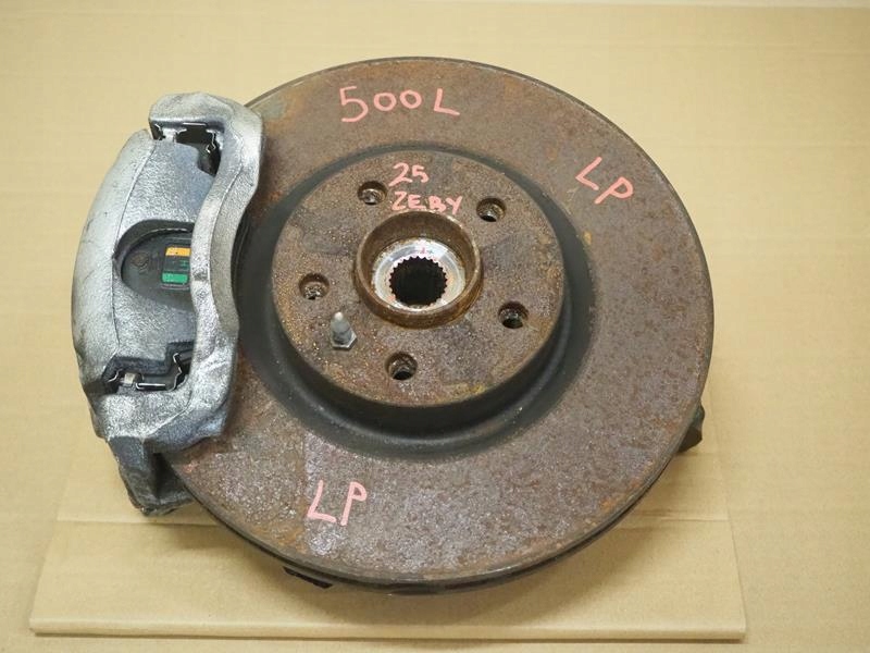 фото №1, Поворотний кулак супорт лівий перед fiat 500l