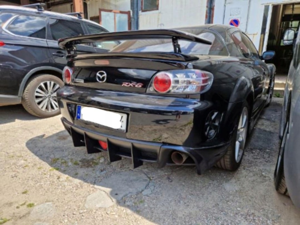 фото №5, Mazda rx-8 – дифузор płaty дифузор комплект 5 елементів, przed lift s1