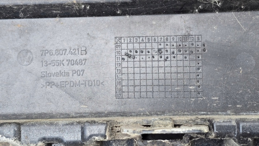 Бампер задняя  задний комплектный  pdc жгут vw touareg 2 7p 7p6 7p6807421b qq Цена