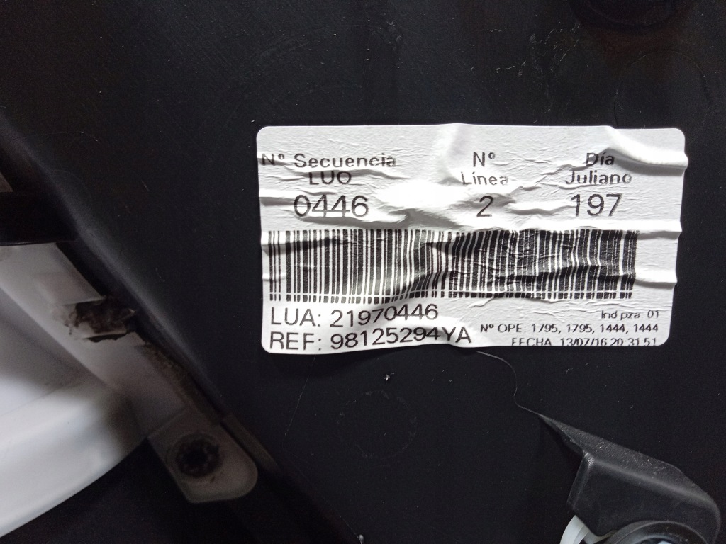 фото №4, C4 picasso ii обшивка двері перед правий 98125294ya