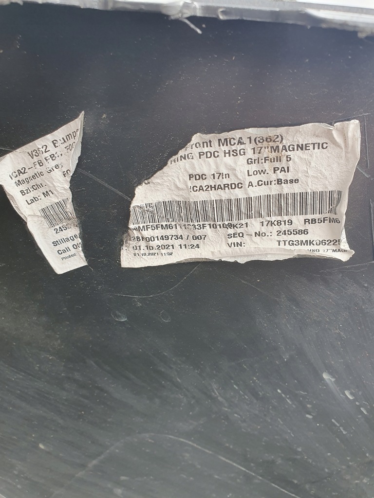 фото №11, Ford transit custom st lift бампер перед передній