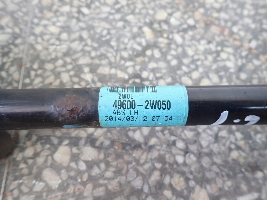 фото №5, Привідний вал лівий задня задня kia sorento ii 2.2 crdi 14r