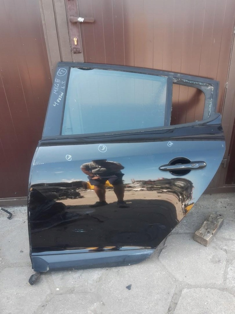 фото №1, Дверь левый задняя renault megane iii hb