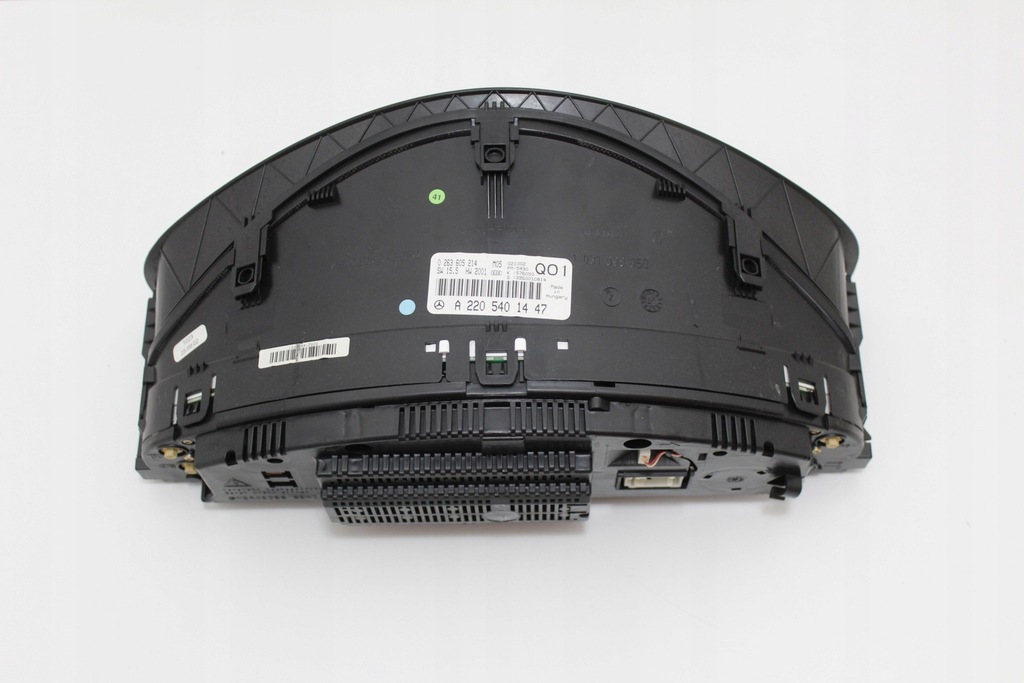 фото №10, Счетчик приборы w милях оригинальный номер mercedes w215 c215 cl500 lift a2205401447 anglik